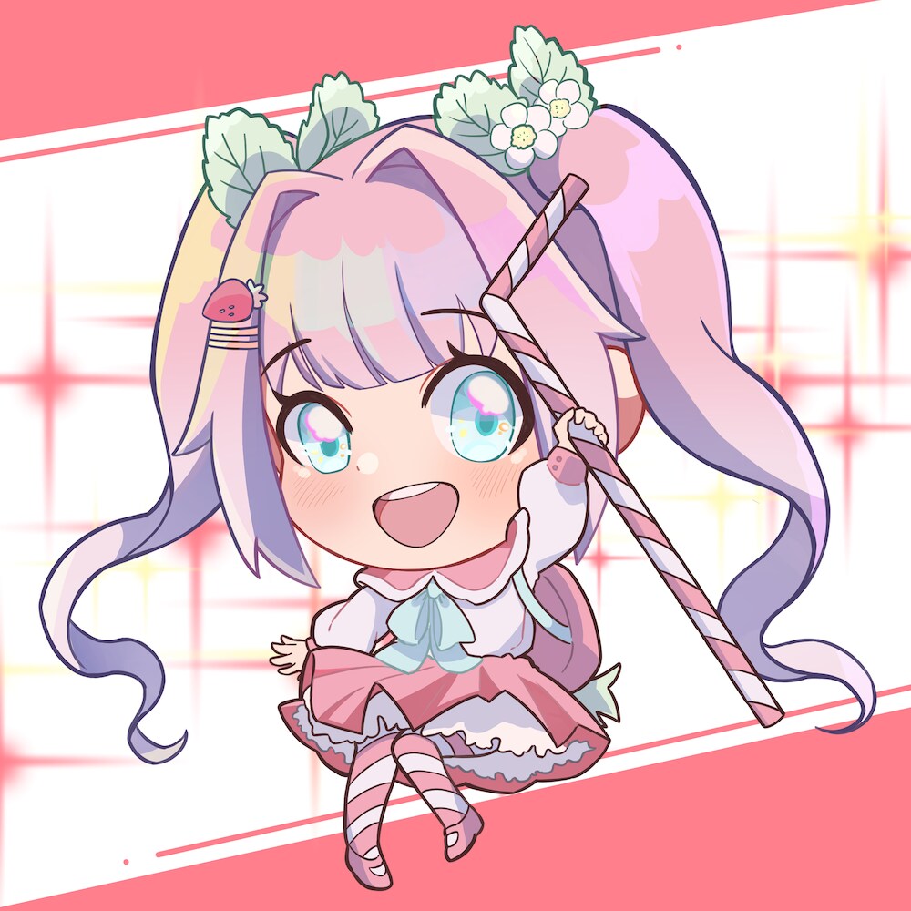 一枚絵やグッズ用SDが使いやすい！絵柄で描きます Vtuberさんのヘッダー&サムネイルイラスト制作実績あり! イメージ10