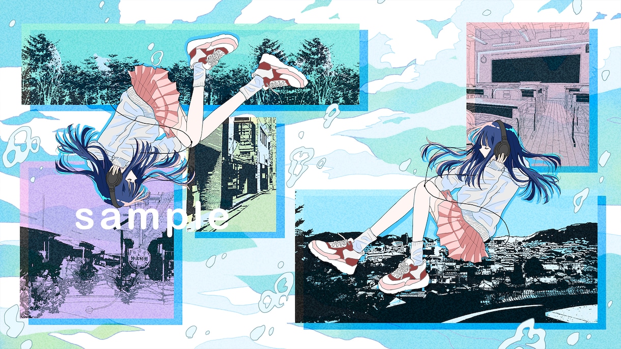 ご希望のイメージのイラスト全般書きます 絵柄色々、MV、似顔絵などなど様々な用途にお使い頂けます！ イメージ4