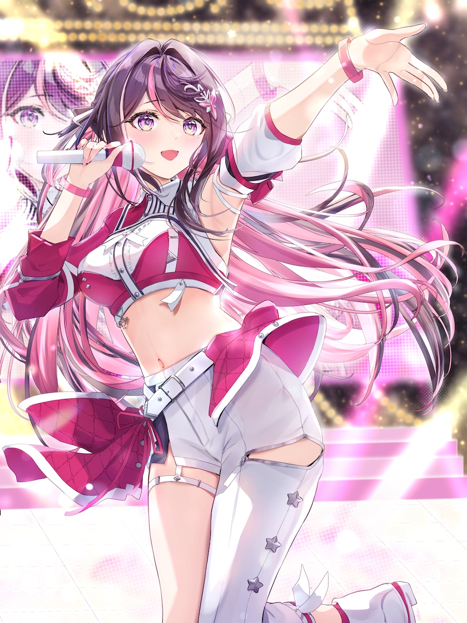 公式案件実績多数！透明感ある一枚絵を制作します ホロライブ等公式実績有。活動を支える一生モノの作品を イメージ6
