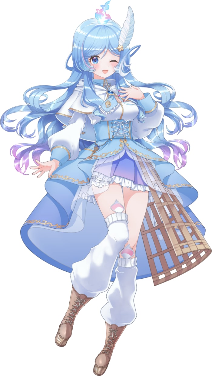 キャラクターイラスト作成します Vtuberさんの立ち絵など作成いたします！ イメージ1
