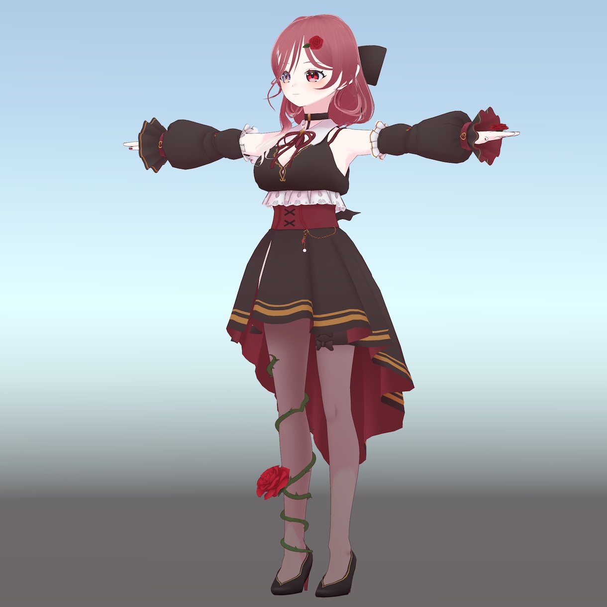 3Dモデルの衣装・小道具類を制作します Vtuber・VRC等で使用できる3D衣装・小道具類の制作 イメージ5