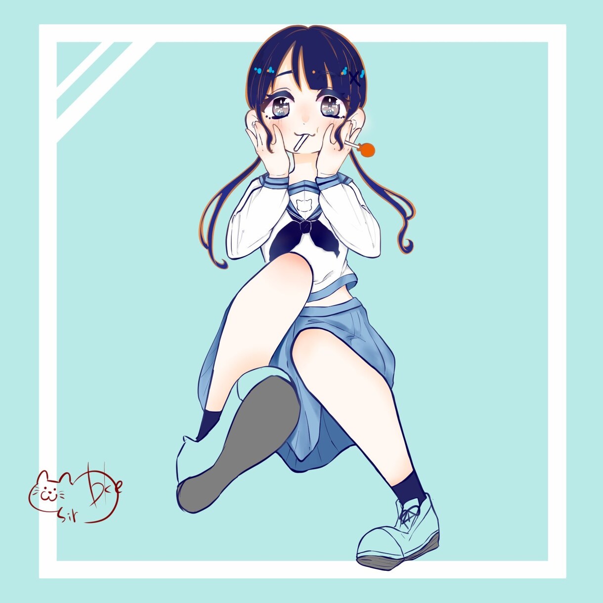 シンプル可愛いイラスト描きます SNS用オリジナルアイコンを必要としてる方へ イメージ2