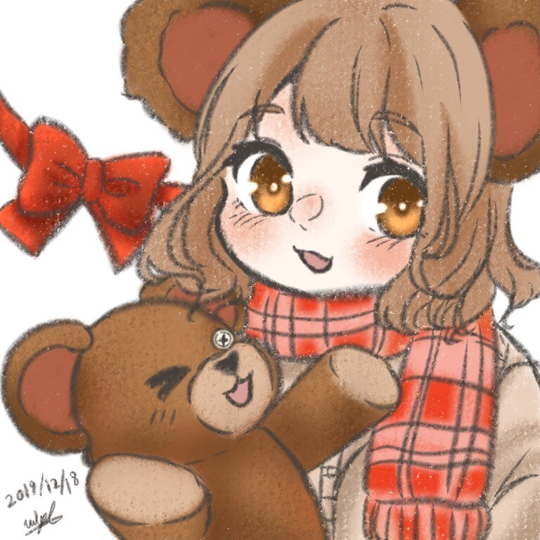 ぷにっと可愛いちびキャラ描きます アクリルキーホルダーなど製作にお使いいただけます イメージ6