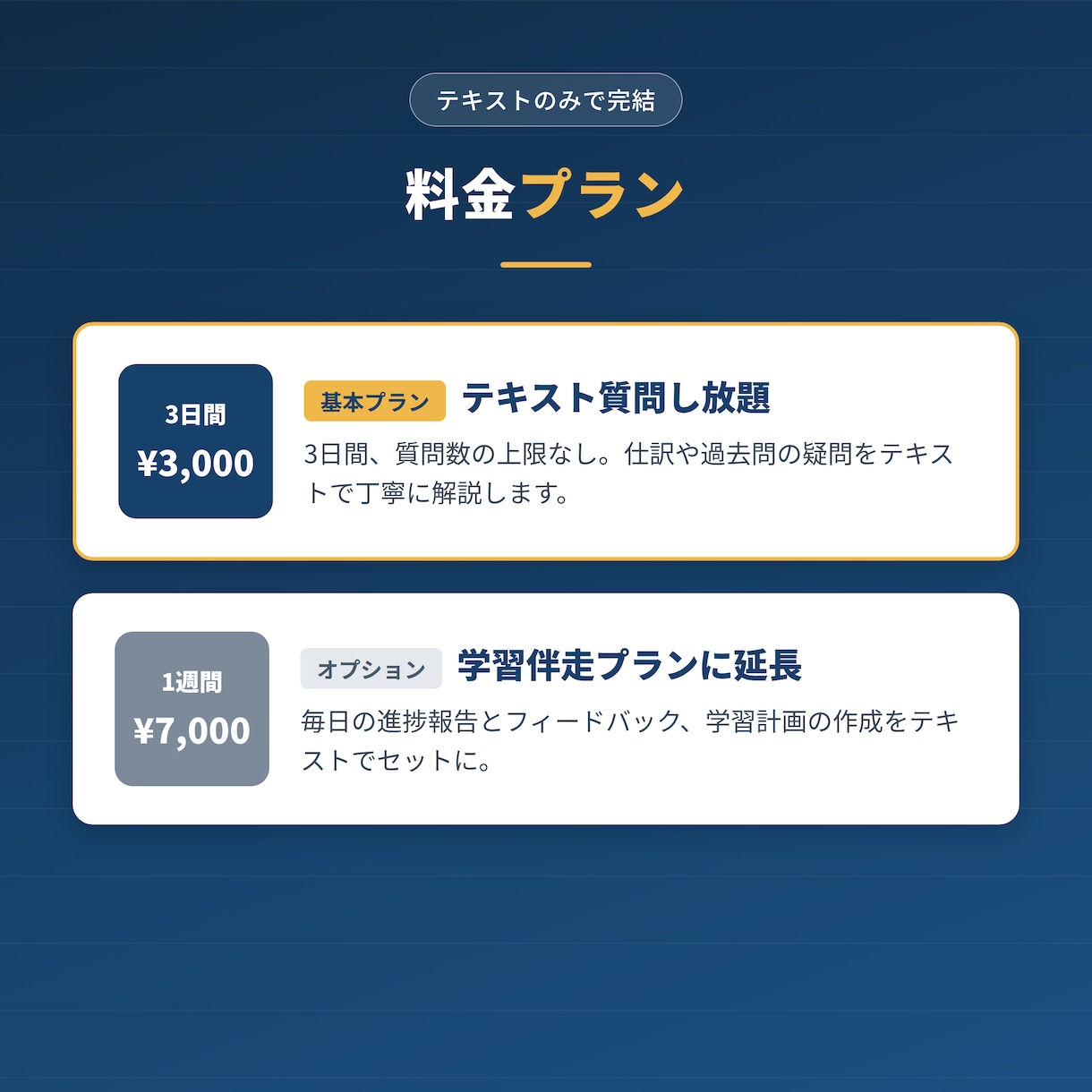 簿記3級〜1級　つまずいた論点を1対1で解消します 働きながら合格した講師が、最短の勉強法を伝授 イメージ2