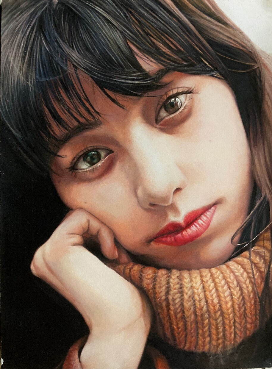 リクエストに沿った似顔絵をお届けします 現役芸大の特待生が本格的な似顔絵を描かせていただきます イメージ7