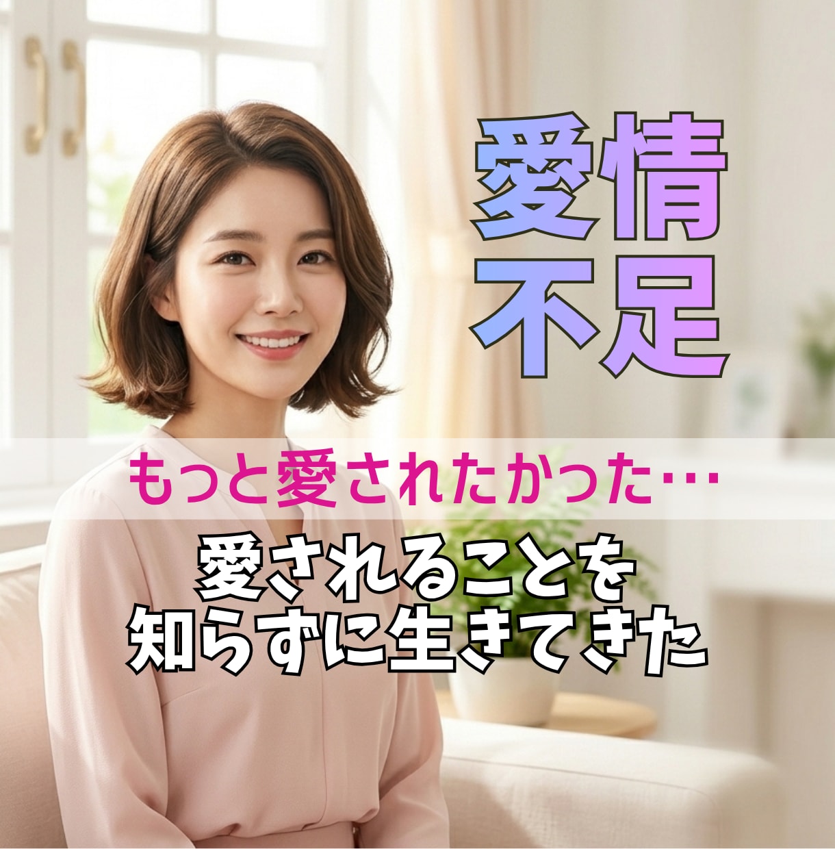 幼少期の愛情不足を引きずる苦しい心に寄り添います ただただ愛されたかっただけ…ずっと寂しかった、ずっと求めてた イメージ1
