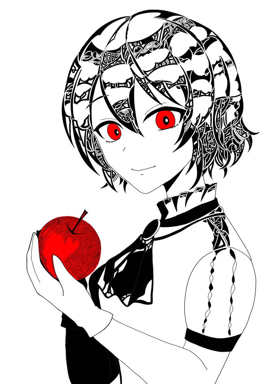 模様で形作った1枚絵を描きます あなたのイメージを形にさせてください。 イメージ1