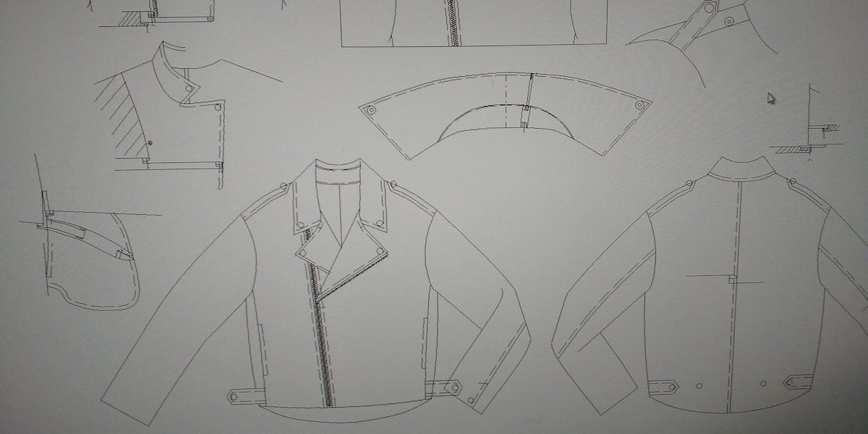 洋服のパターン（型紙）を作成いたします あなたのイメージする洋服をご希望のサイズ感で形にします！ イメージ5