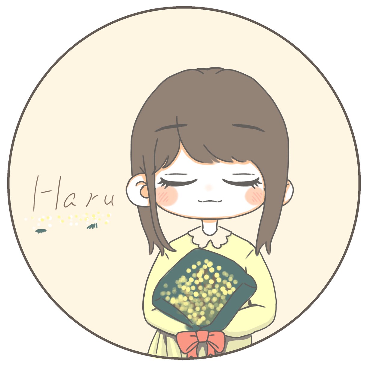 アイコン作成させて頂きます ふんわりと可愛いシンプルなイラストをお描き致します。 イメージ1