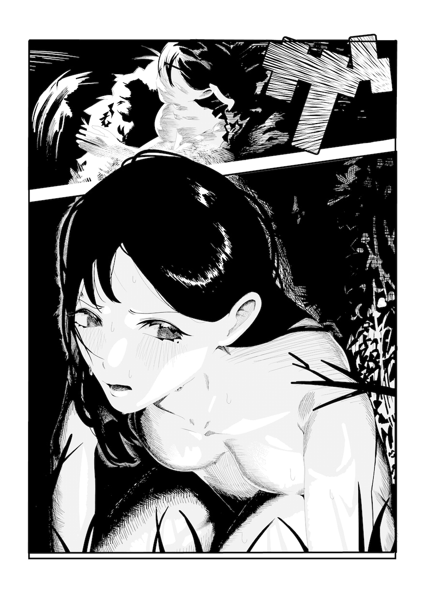 モノクロ漫画1ページを制作します ご指定いただいた構図・内容をもとに制作します。 イメージ1
