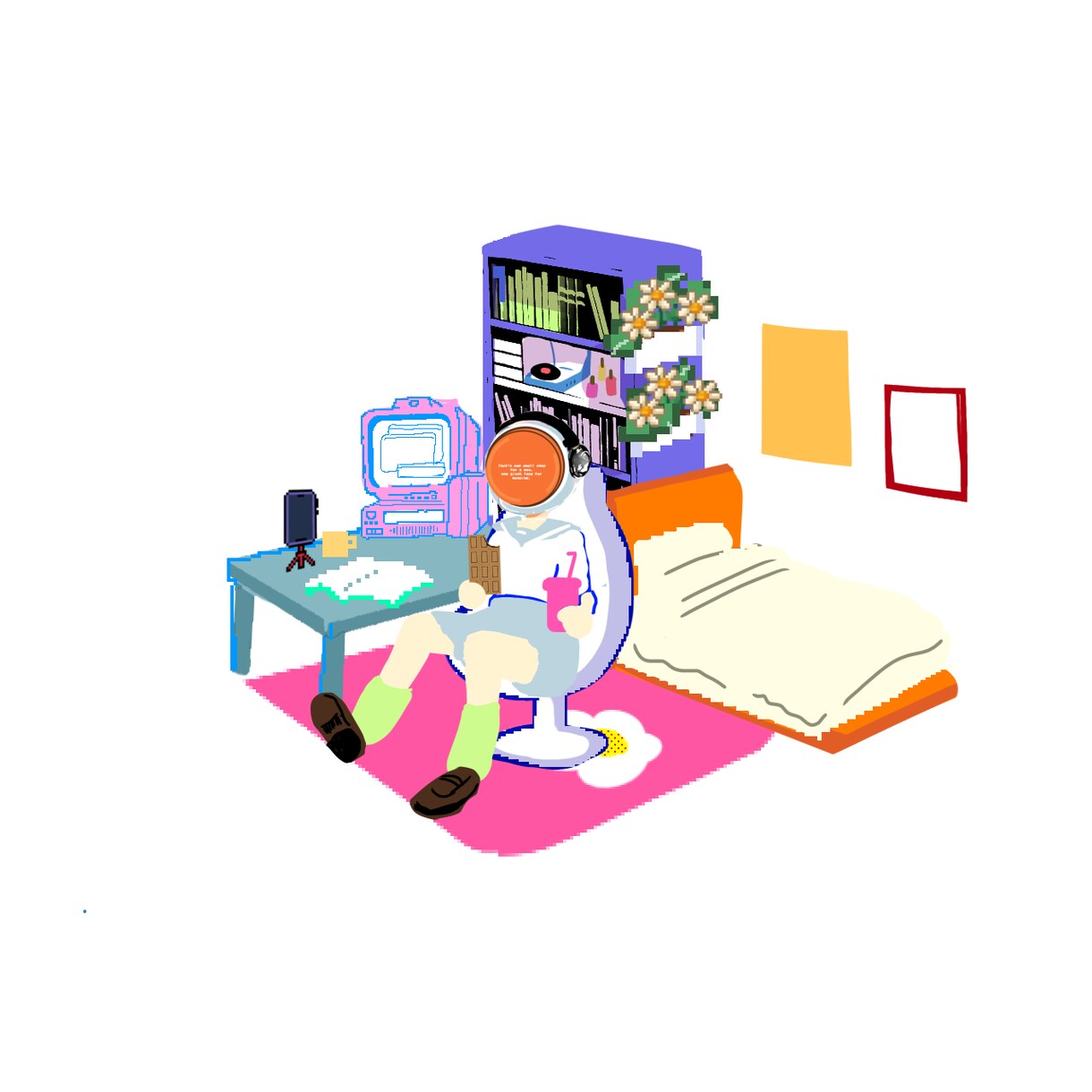おしゃれなアートグラフィック届けます ポスターや表紙、動画のサムネイルに使えるおしゃれなアート イメージ2