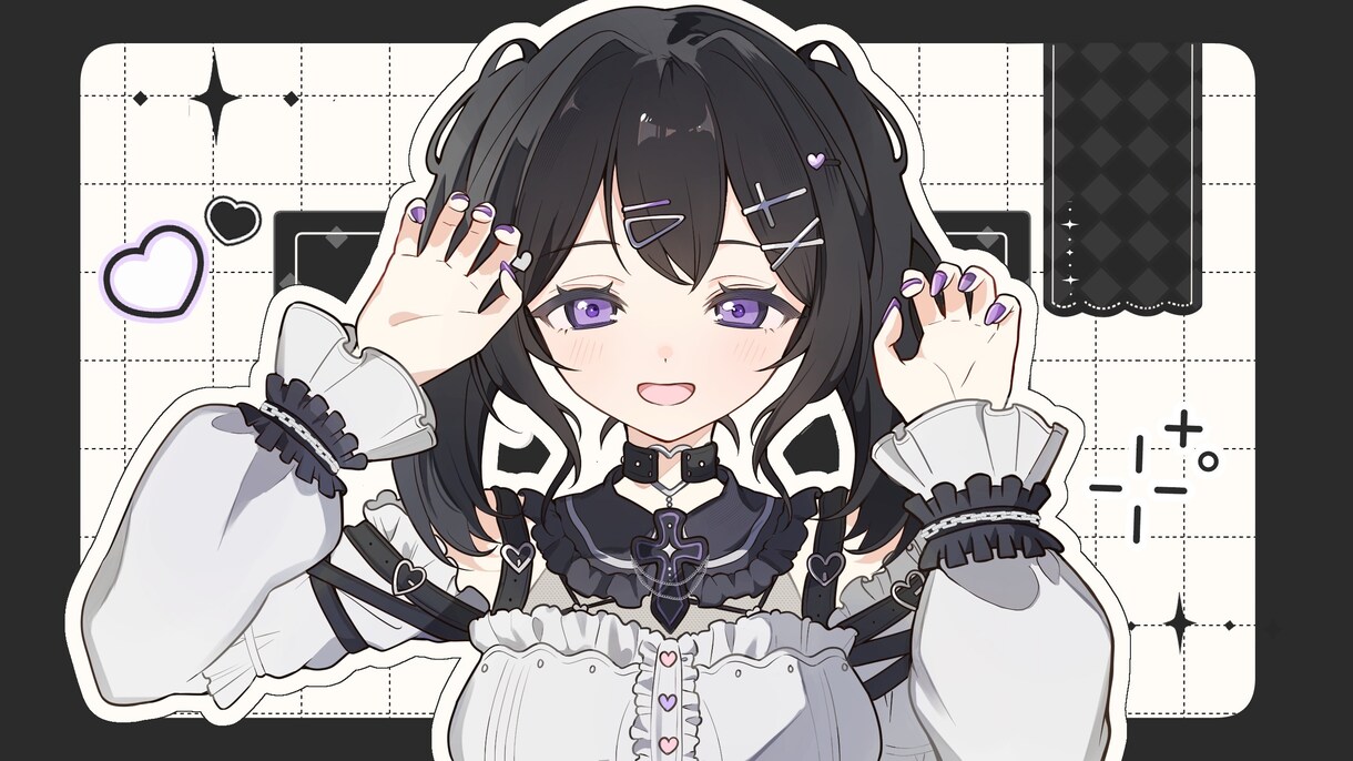 可愛いアニメ塗りイラストお描きします 最短1週間で納品！1枚1枚丁寧に制作いたします！ イメージ1