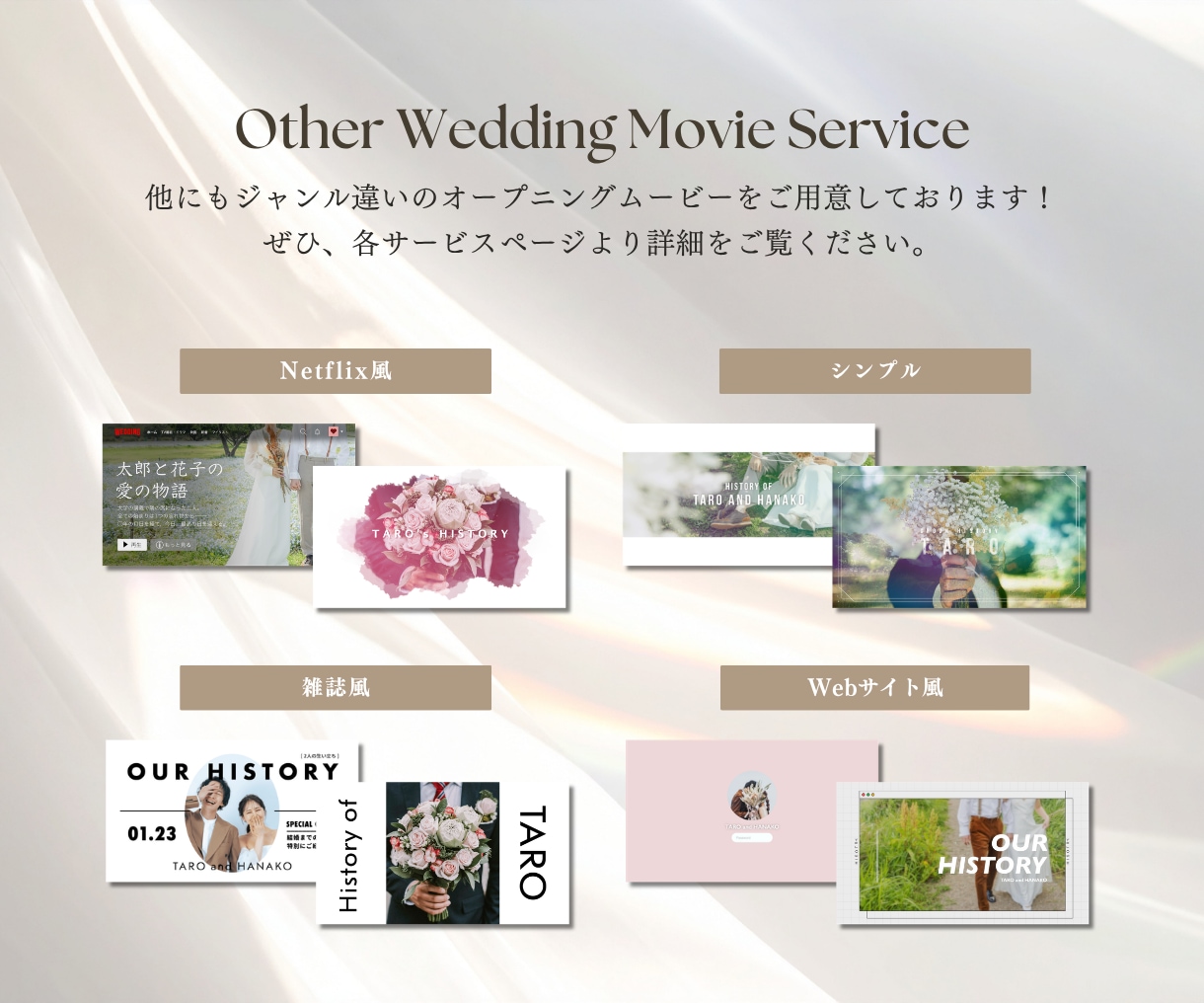 映画風の感動的なプロフィールムービー作ります 修正無制限・BGMも変更可能◎ フィルム調で感動を届ける演出 イメージ3
