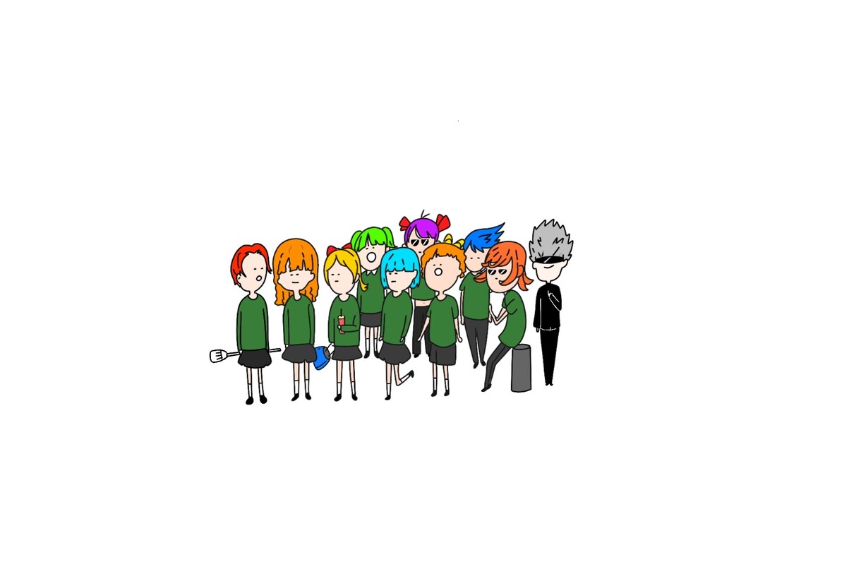 大人数のイラスト描きます ★5人以上のイラストを求めてる方大歓迎！！修正無料 イメージ1