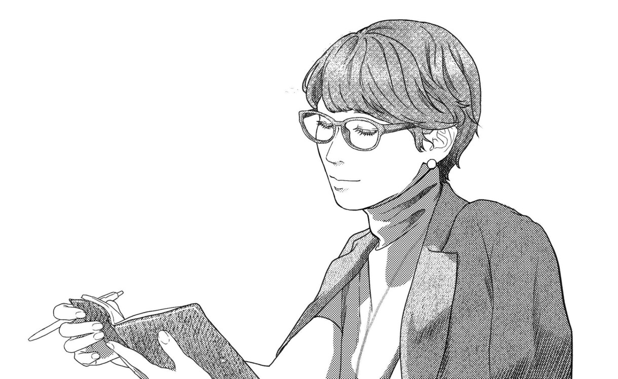 最短当日納品!写真を元に似顔絵を書きます おしゃれなモノクロイラスト名刺や贈り物などにぜひどうぞ! イメージ6