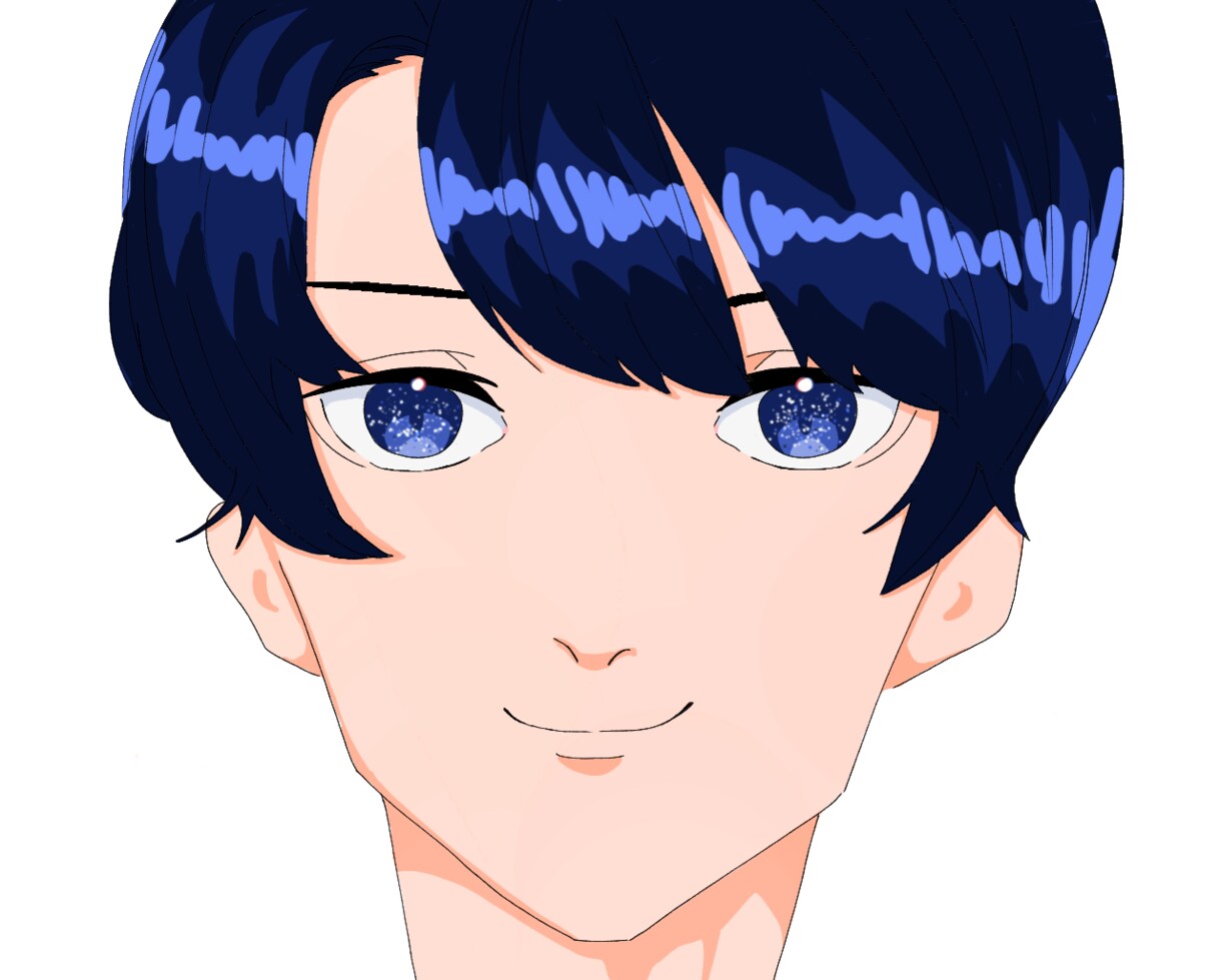あなた用のイラストを描きます 基本的には顔だけですがご注文の内容によって変えます イメージ1