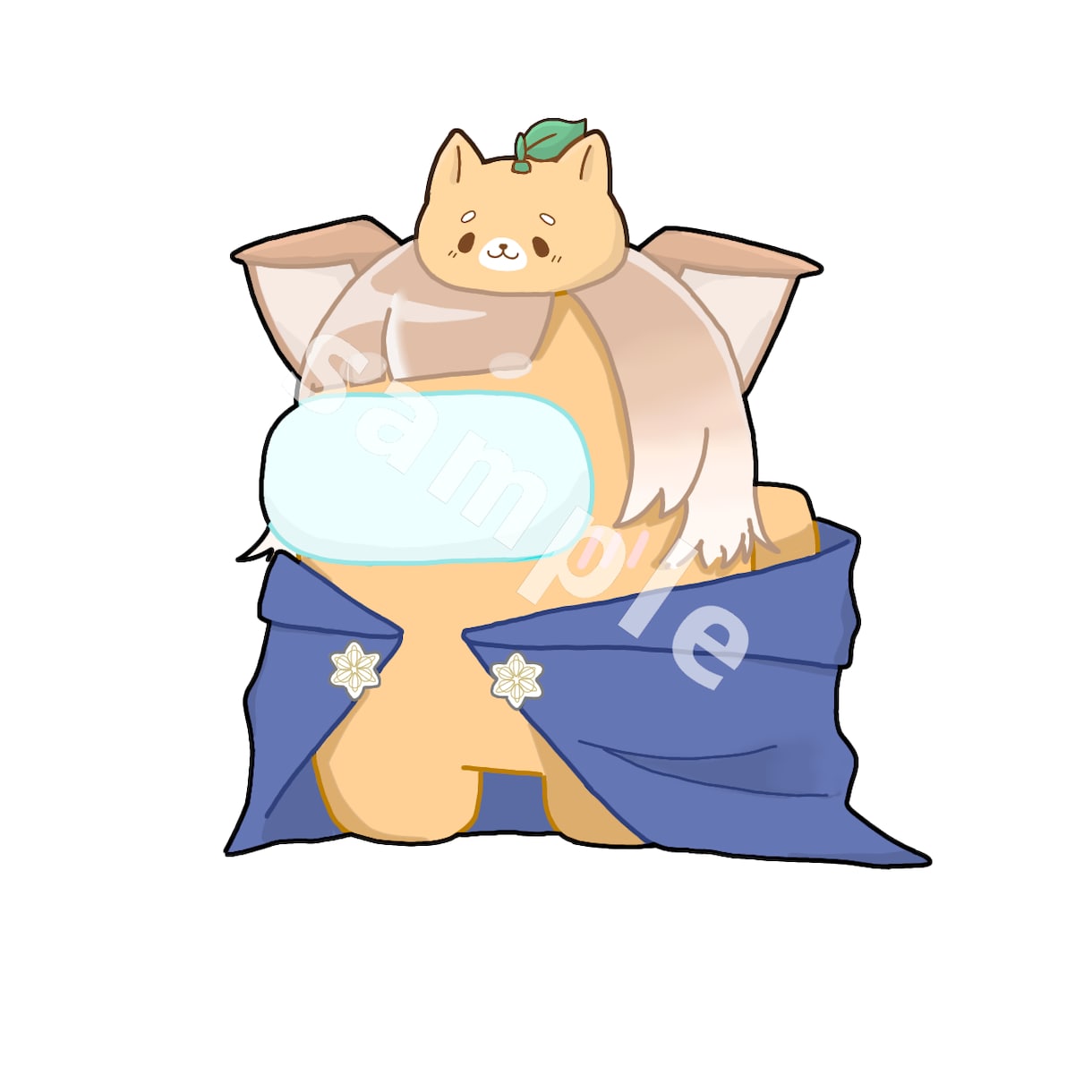 Among Us風のかわいいイラスト描きます アモングアス配信などにもお使い頂けます イメージ4
