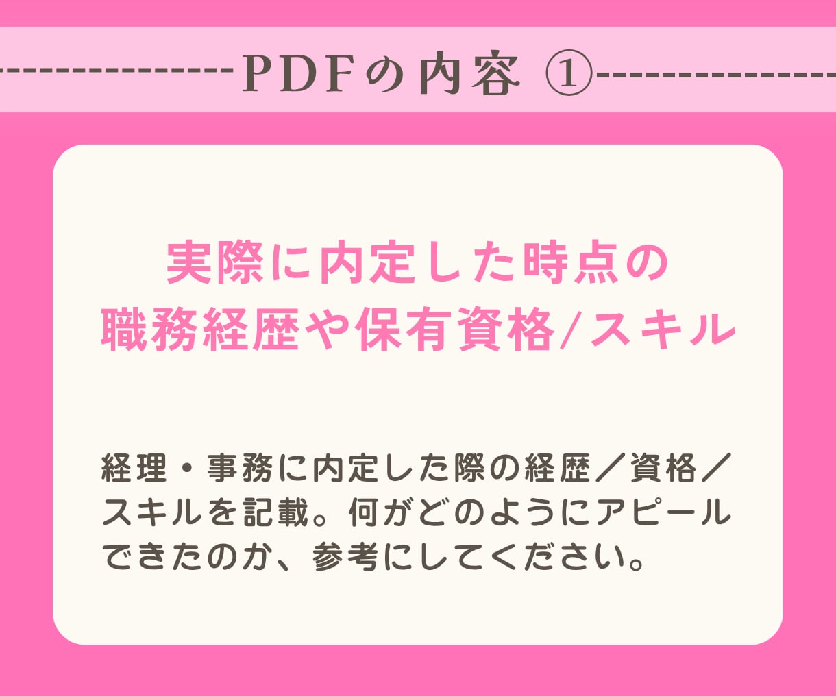 接客販売から事務・経理｜内定した職務経歴書送ります コピペOK！未経験で受かった自己PR・志望動機つき イメージ6