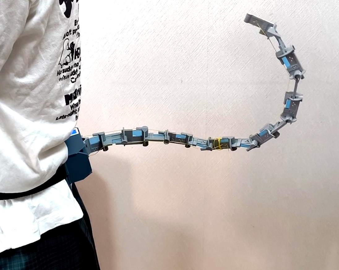 コスプレ用の電動しっぽを作成します 獣系コスプレをグレードアップするスマホ連動の電動尻尾 イメージ3