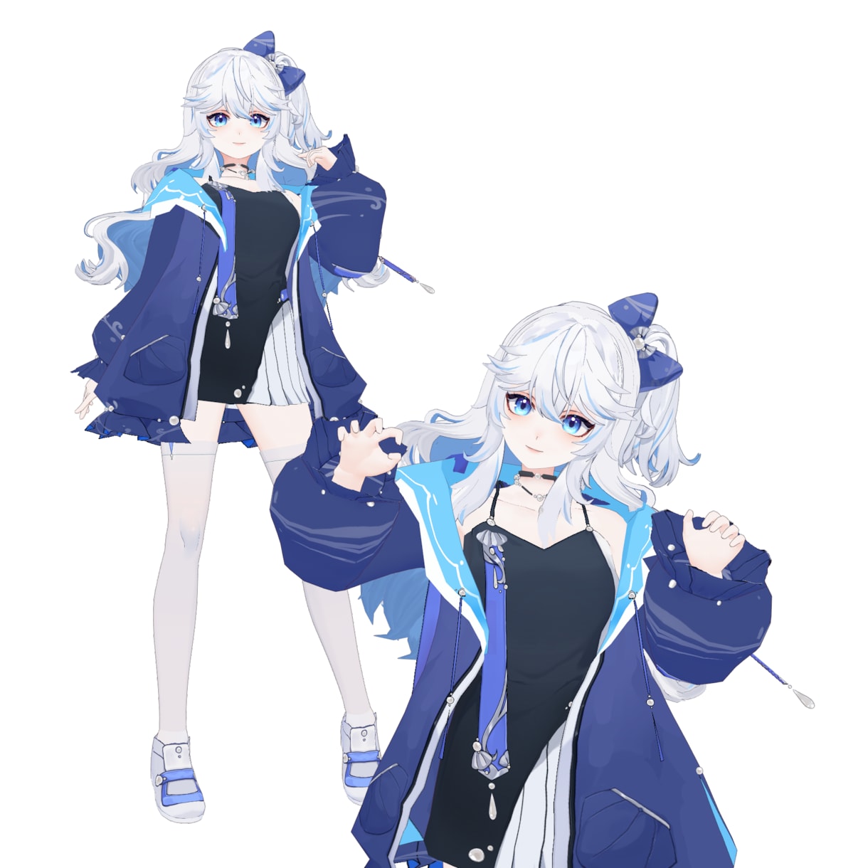 VTuberさん向けの3Dモデル作成します 画像1枚からでOK！キャラクター3Dモデリング致します！ イメージ2