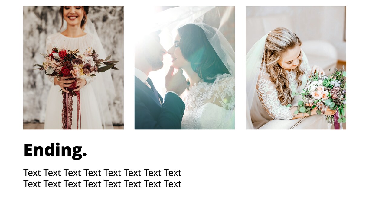 プロフィールムービー　PC用テンプレート提供します かんたんに結婚式用プロフィールムービー作れます イメージ9