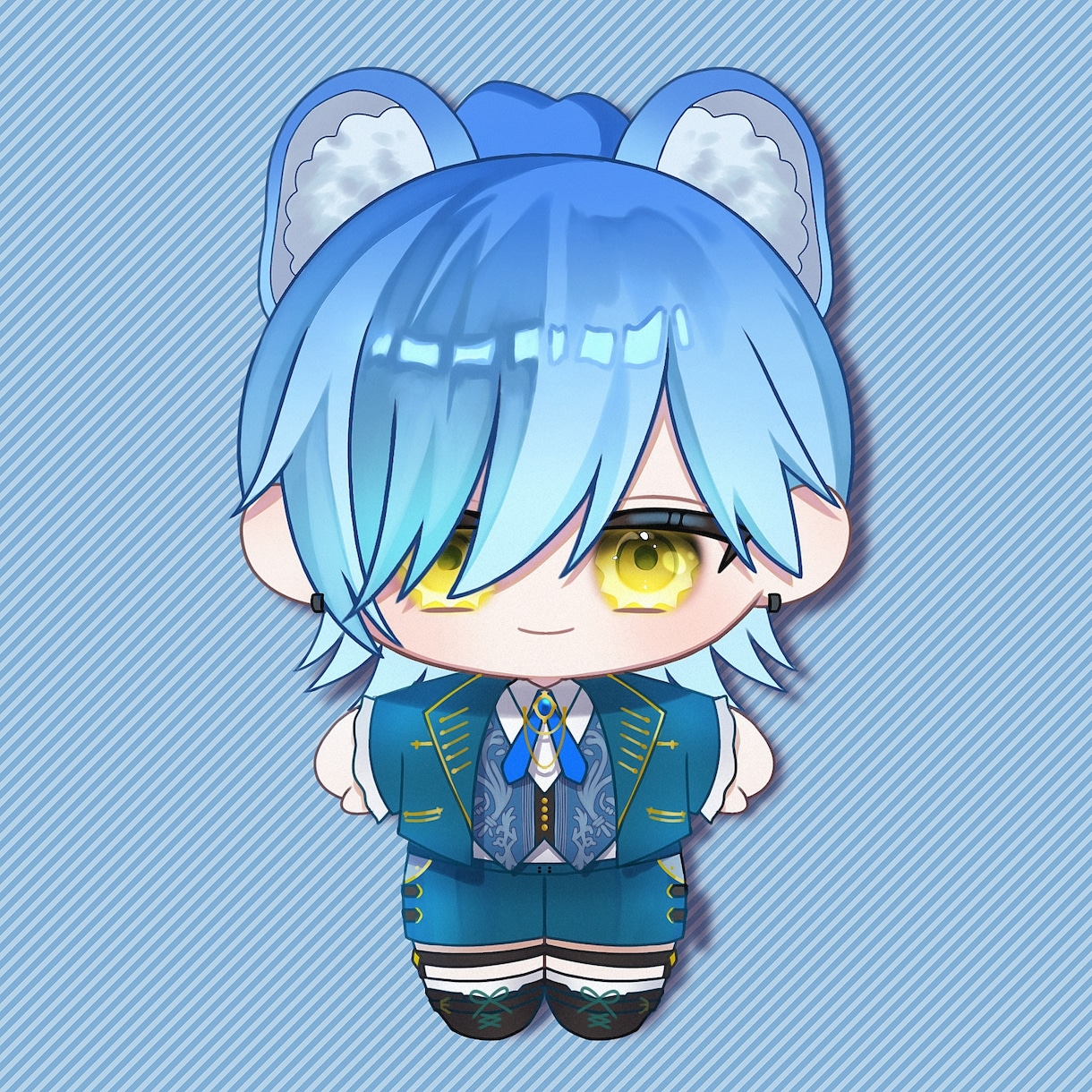 ぬいぐるみ等身のミニキャラ描きます かわいいちび等身のイラストを描きます! 推し事などにも✨ イメージ3