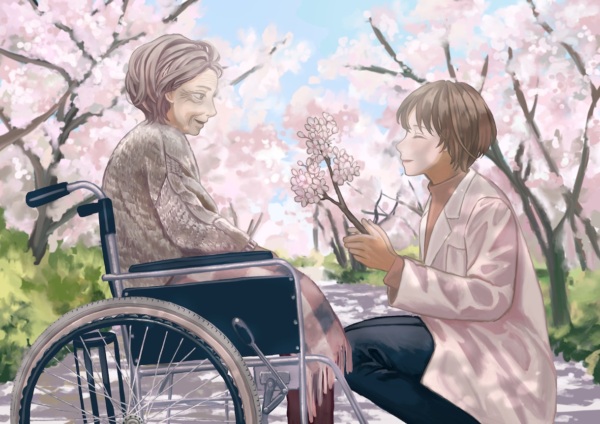 厚塗りで雰囲気のある人物・風景の１枚絵作成します 表紙、挿絵、MV、ヘッダー、YouTubeサムネなどに イメージ2
