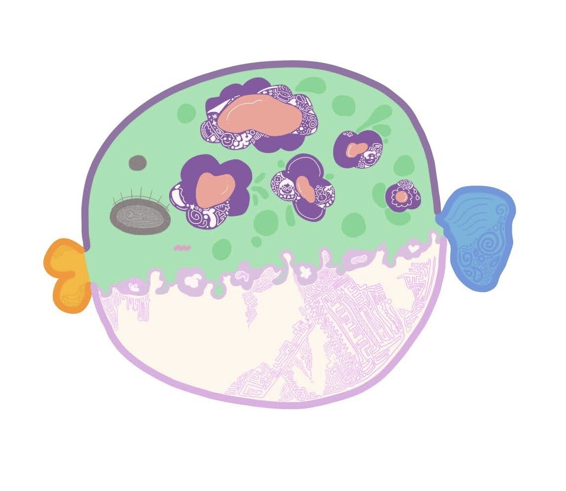 特徴を掴んだポップな似顔絵を特殊文字入りで描きます 他とは違う私だけのイラストフォント！自由なオーダーで感動を！ イメージ8