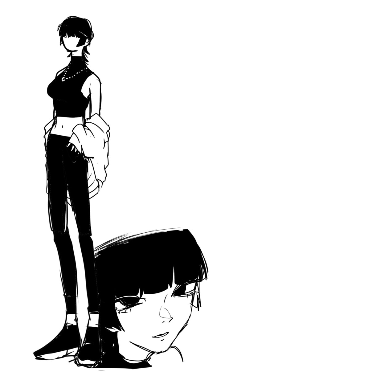 シンプルなステッカー風のイラストを提供します ステッカーの様で可愛く、使い勝手の良さ抜群！ イメージ3