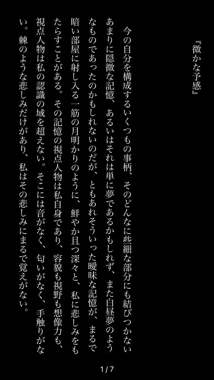 不思議で物哀しいあなたのための純文学をお届けします あなたのお話を聞き、小説にします。 イメージ6