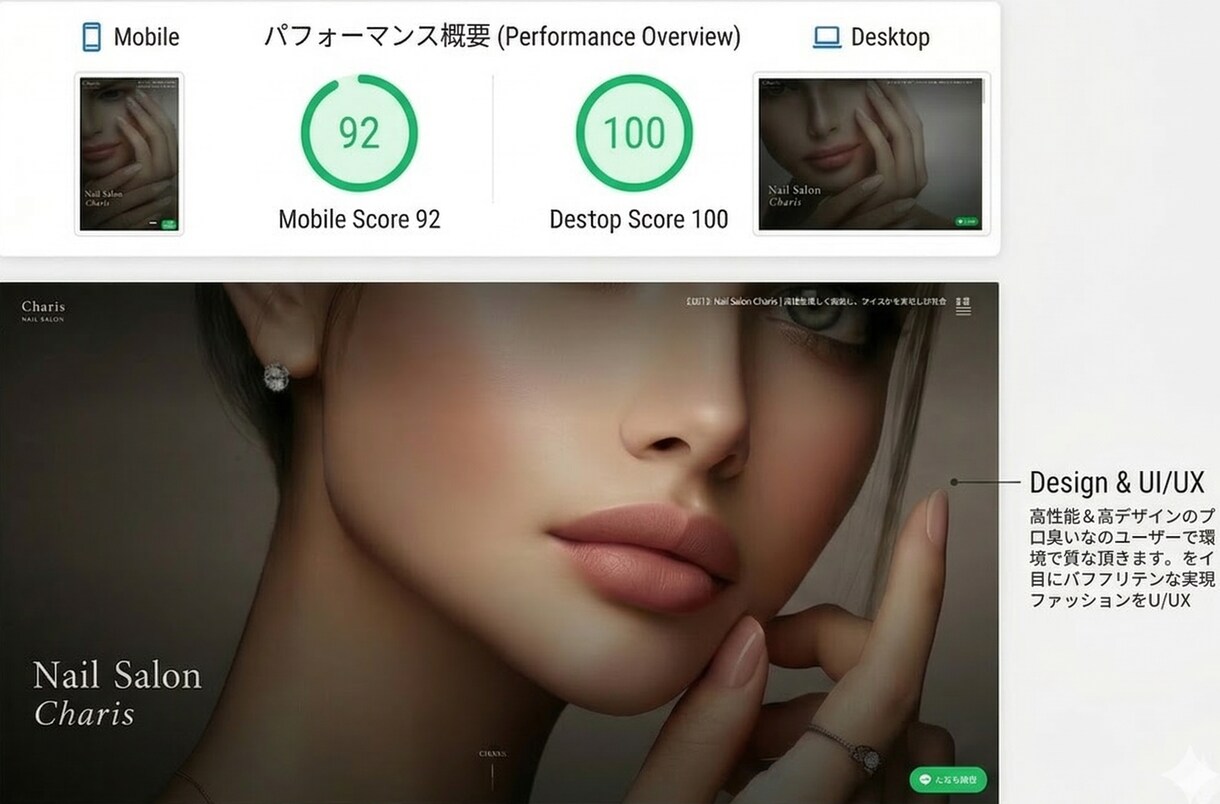 高速・SEO重視の店舗サイト作ります 表示速度とSEOを意識して制作 イメージ2