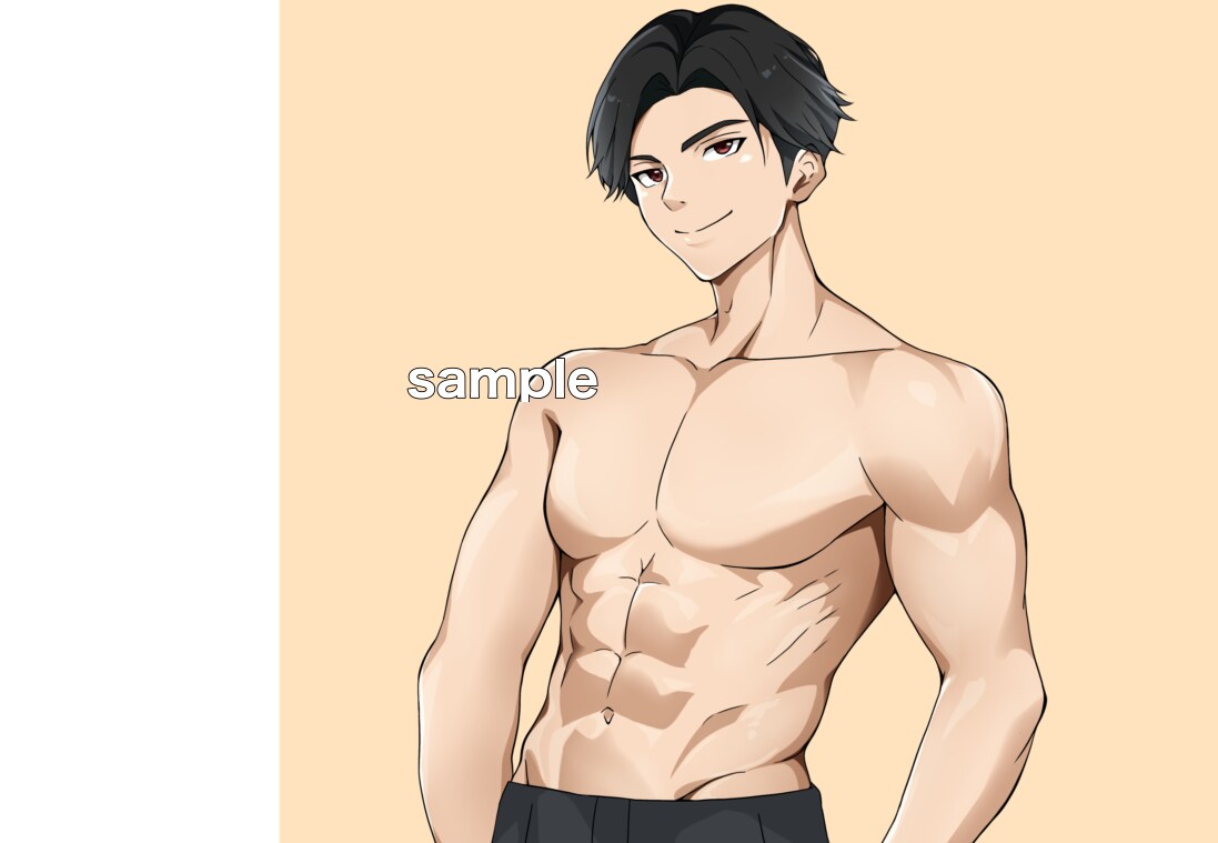 SNS・仕事用に最適！男性イラスト制作します 商用利用OK！柔らかタッチで信頼感ある仕上がりに！！ イメージ8