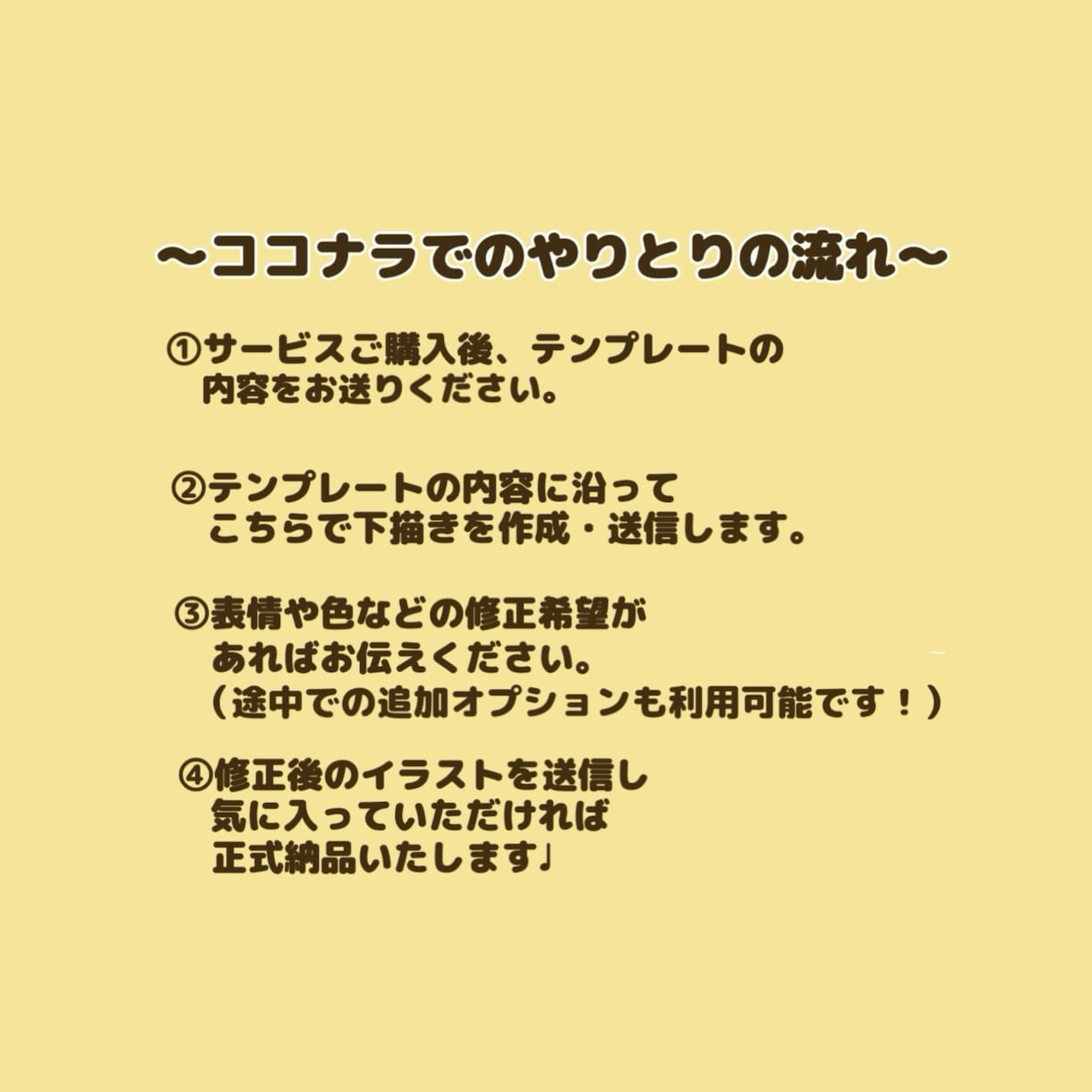 ミッフィー風のイラストでSNSアイコンお作りします ♡最短即日♡2000円〜お作りします イメージ4