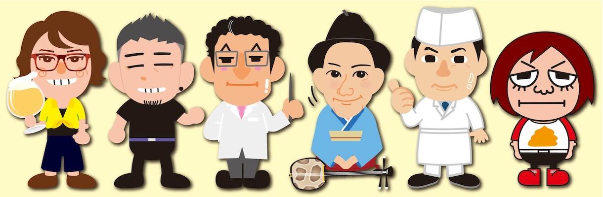 ポップな似顔絵を描きます なんだか似てるかわいい似顔絵はいかが？ イメージ1