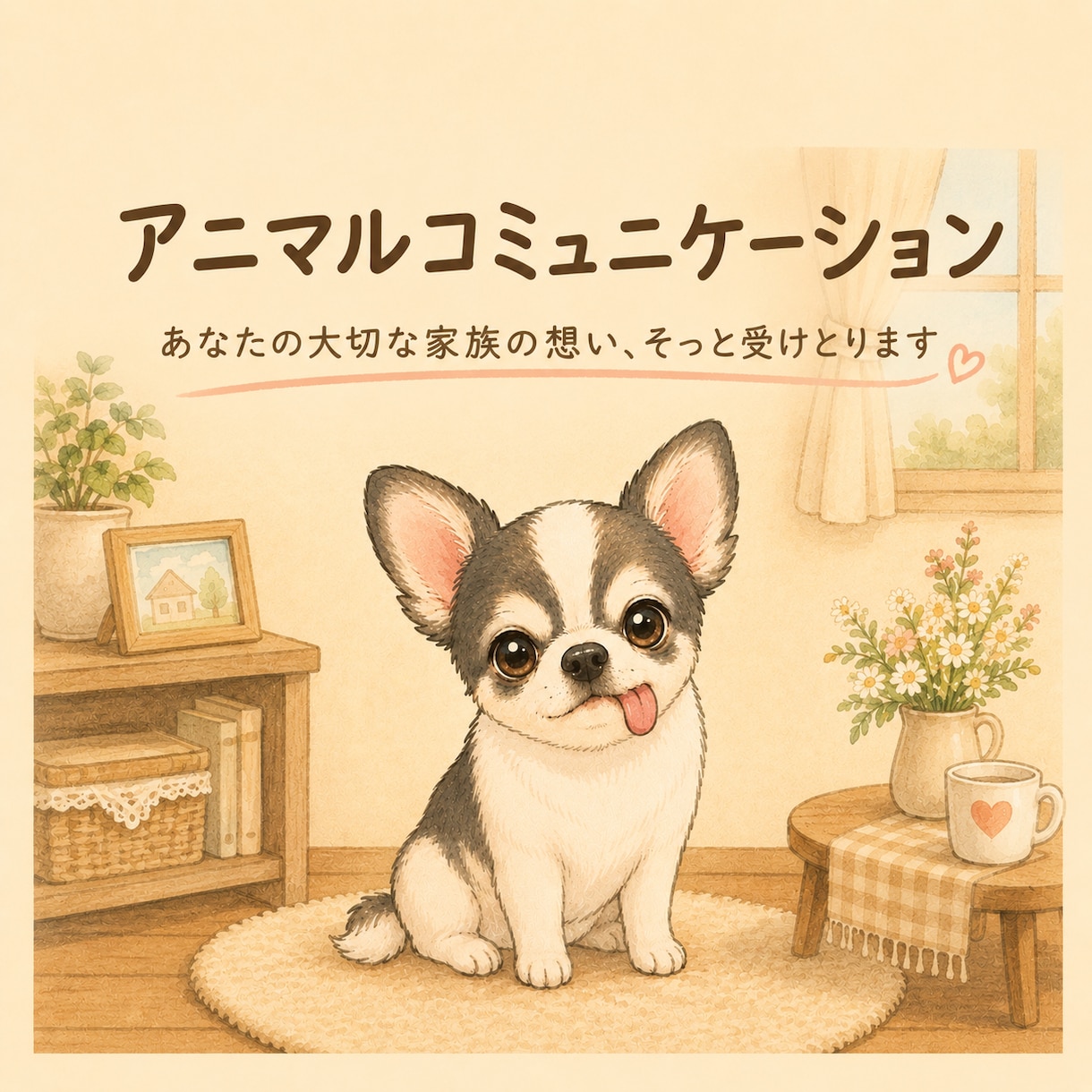 アニマルコミュニケーションをします もっと、あの子を理解したい。その想いに寄り添います。 イメージ1