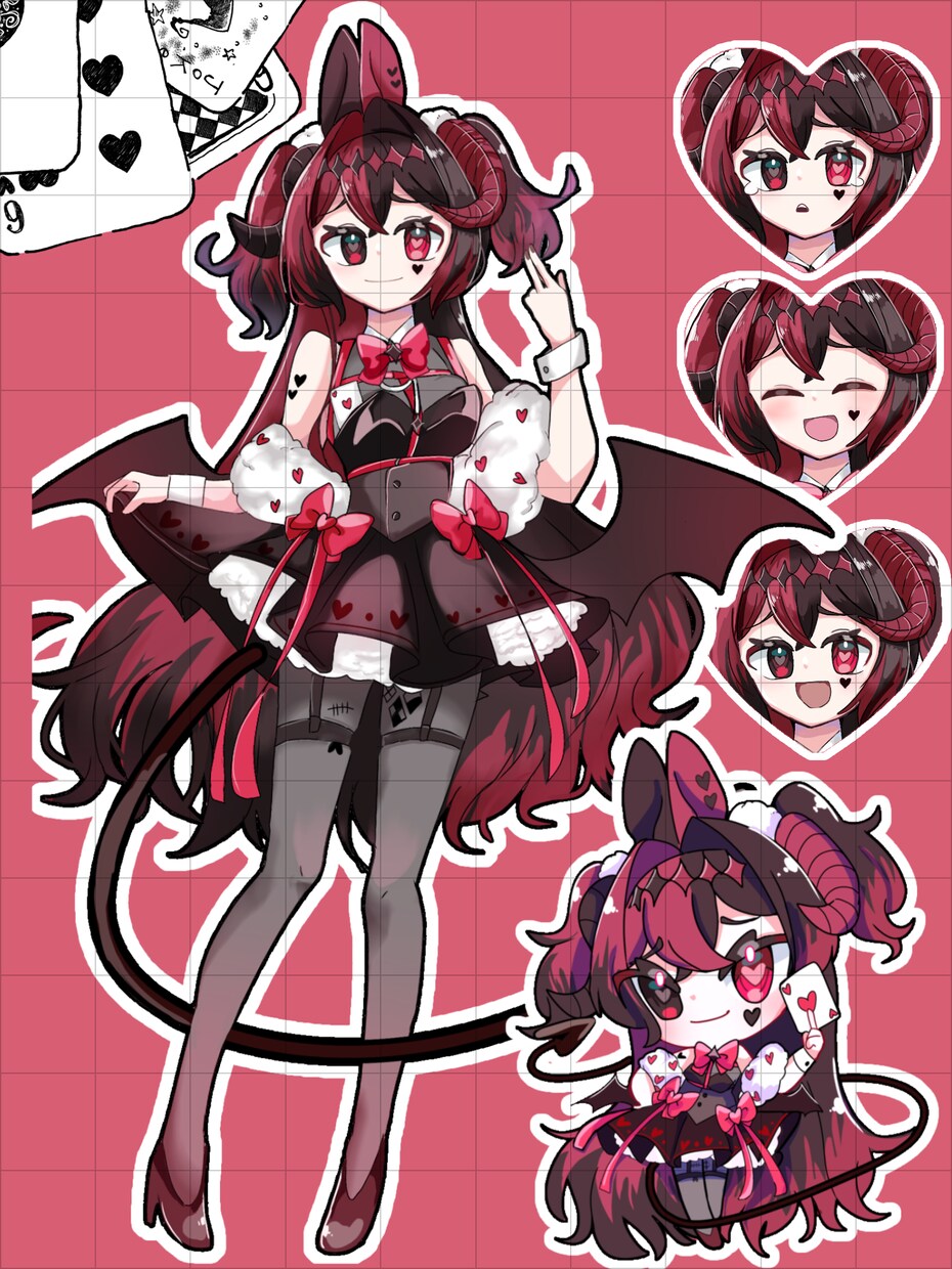 立ち絵販売いたします IRIAM、TRPGその他で使用可能な立ち絵の販売です。 イメージ1