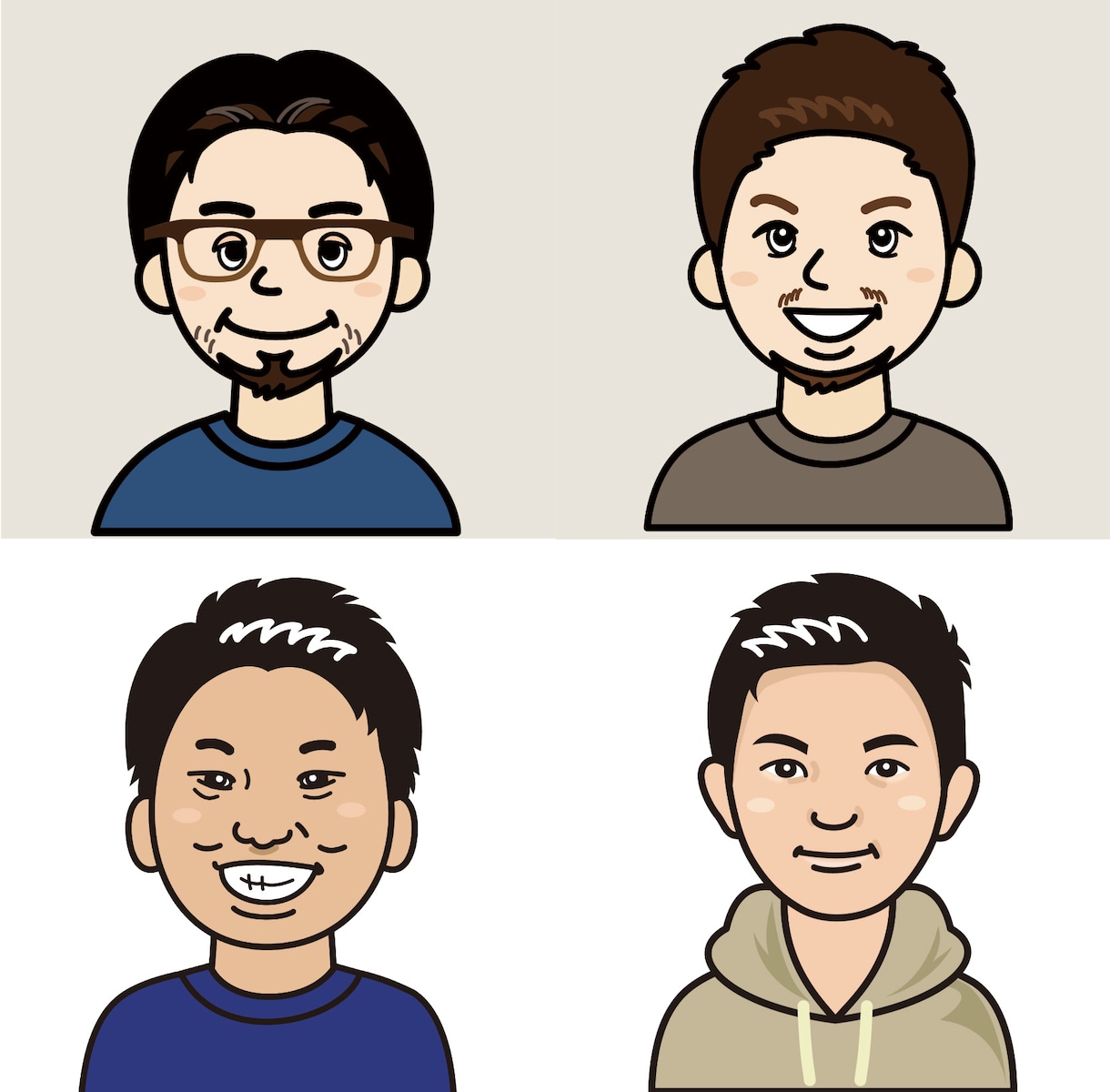 SNS等で使えるアイコン描きます SNSアイコン等オリジナルキャラクターが必要な方へ イメージ6
