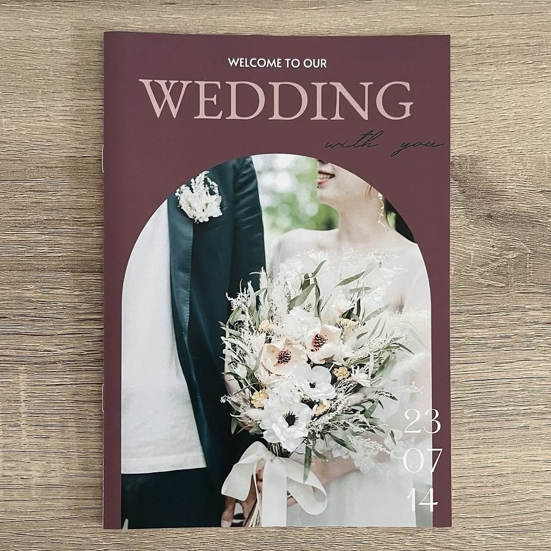 結婚式のペーパーアイテム承ります お好みの雰囲気に合わせデザインを考えます イメージ7