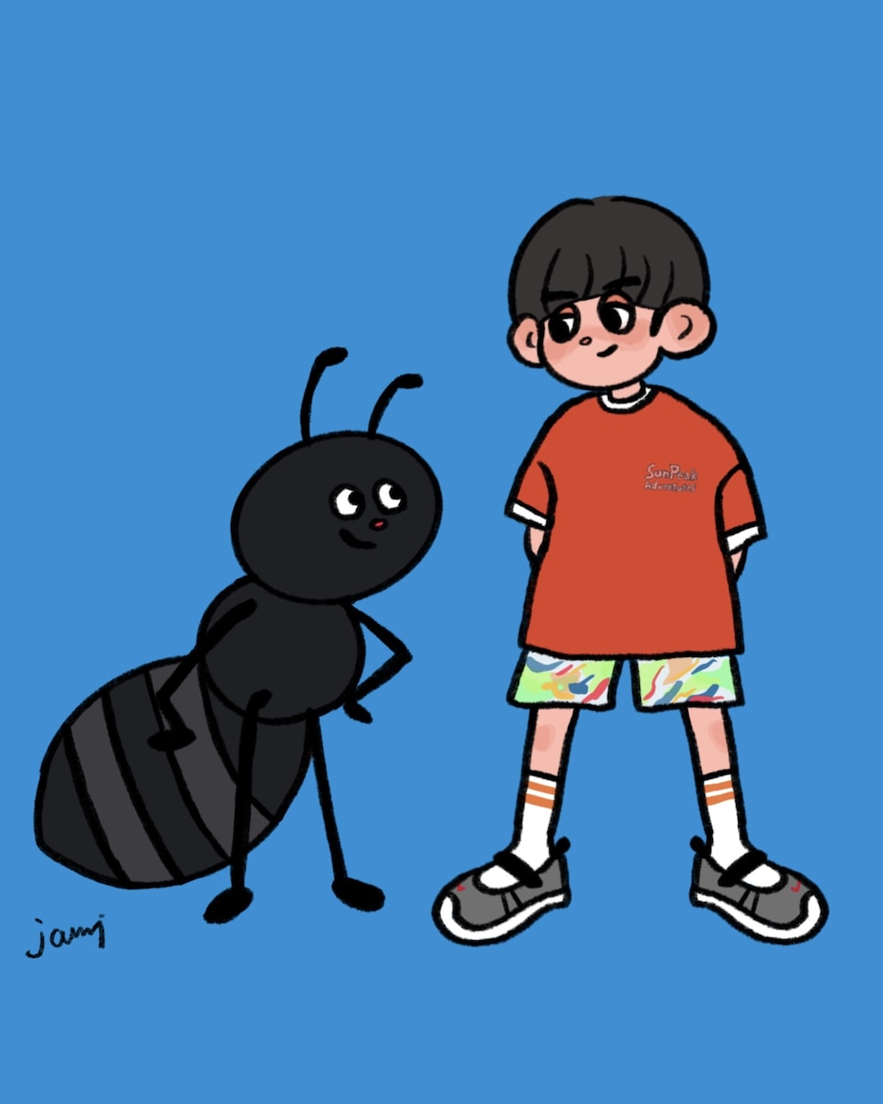 お子さまの似顔絵イラストお描きします お子さまの成長の記念にいかがでしょうか イメージ2