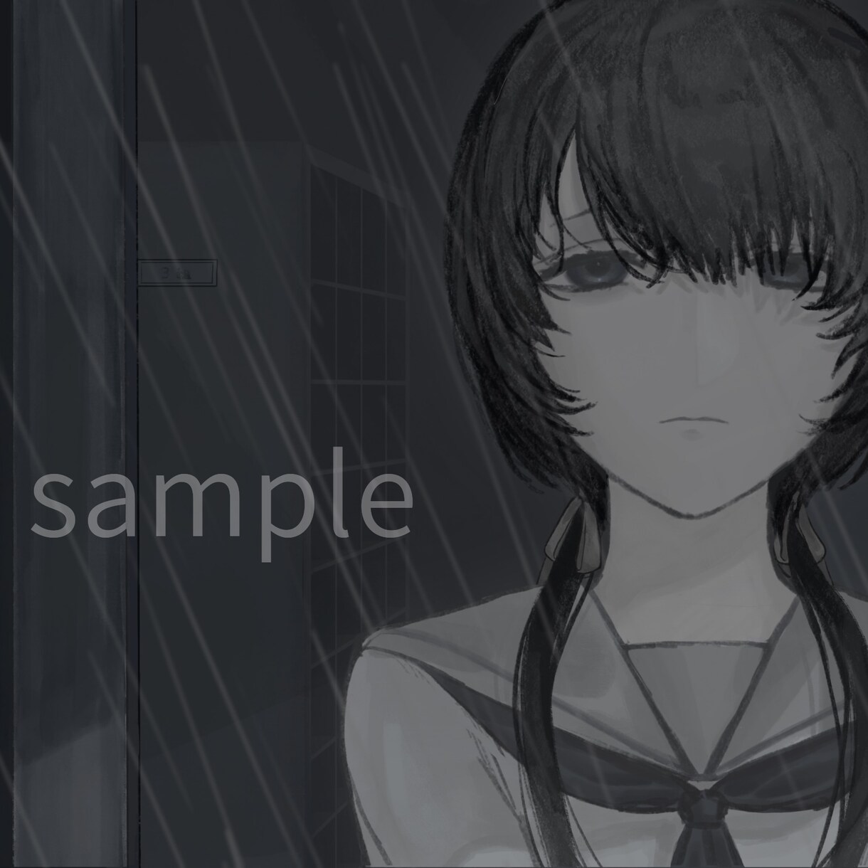 アイコンお描きします アンニュイ／ダーク／クール／耽美／ノスタルジー／少年少女 イメージ2