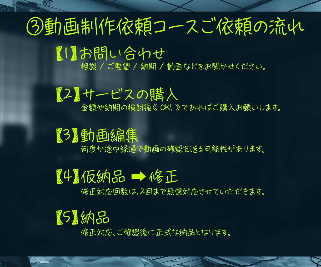 あなたの分からないを解決させていただきます 動画編集の事はなんでもご相談ください イメージ4