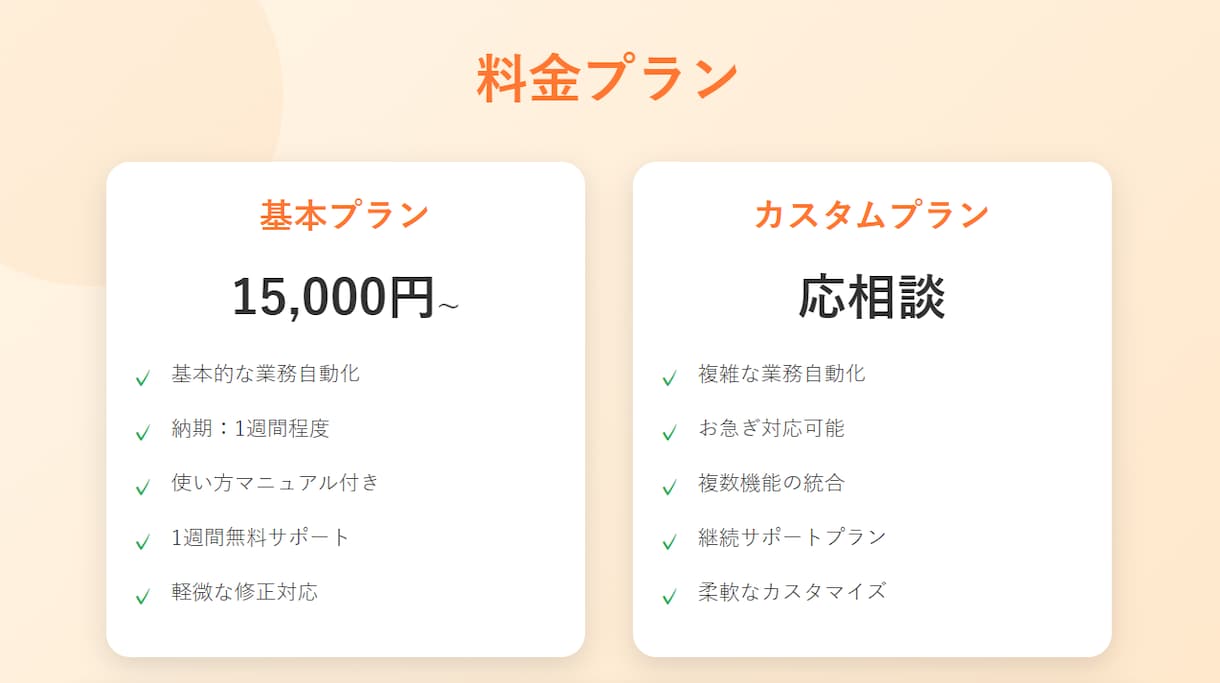 面倒な業務を自動化するツールを開発します 高速納品と高品質を両立。AIで効率化、人の目で最終チェック。 イメージ7