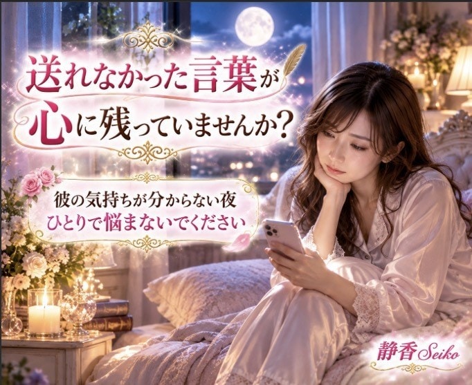 あの人の気持ちと恋のゆくえを丁寧に占います 誰にも言えない恋も大丈夫 心を込めて鑑定をお届けします イメージ2