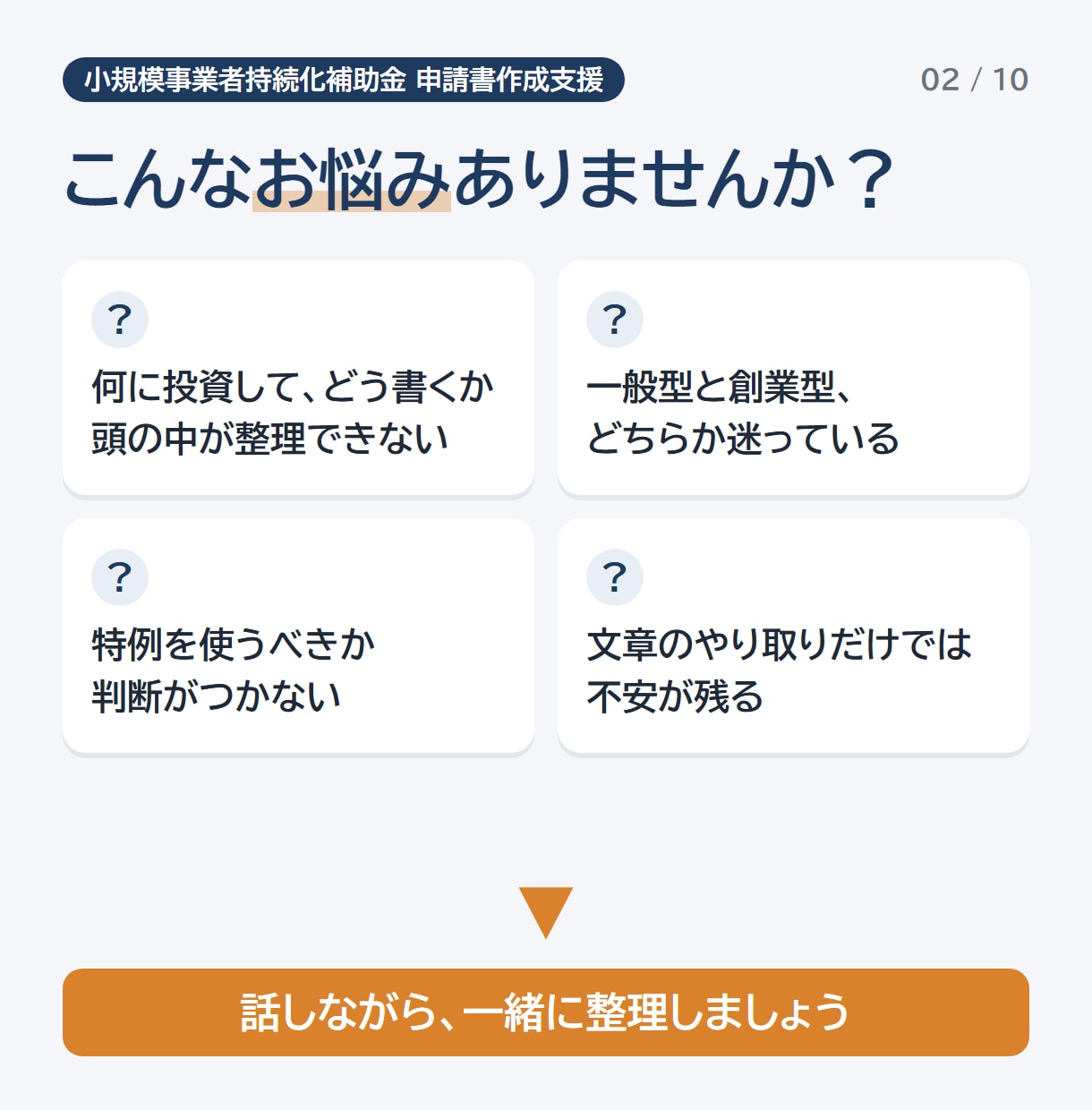 小規模事業者持続化補助金申請書作成を支援します 60分のビデオチャットで申請書作成をサポート イメージ2