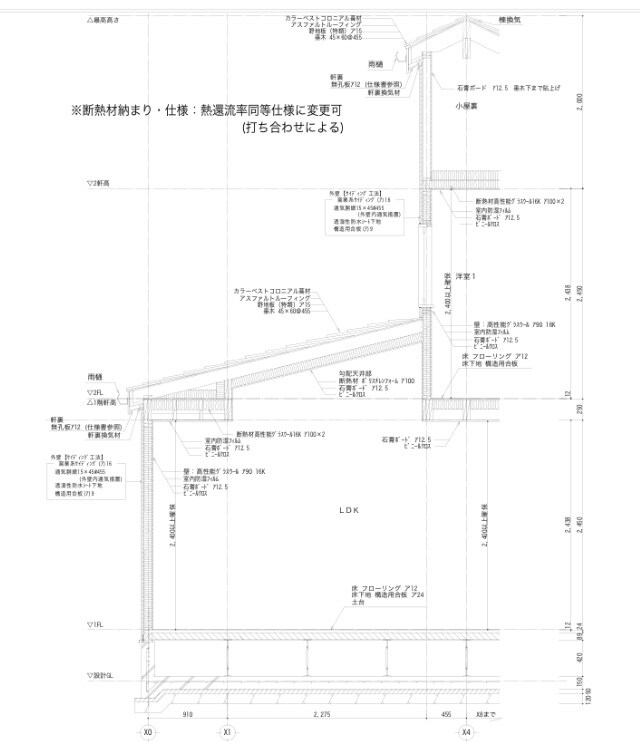 jww-cadによる建築図面作成します 2×4構造図（戸建）にも対応致します！ イメージ1