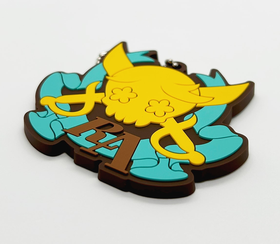 ラバーストラップのデータを作成します 一枚のイラストから専用データを作成! イメージ7