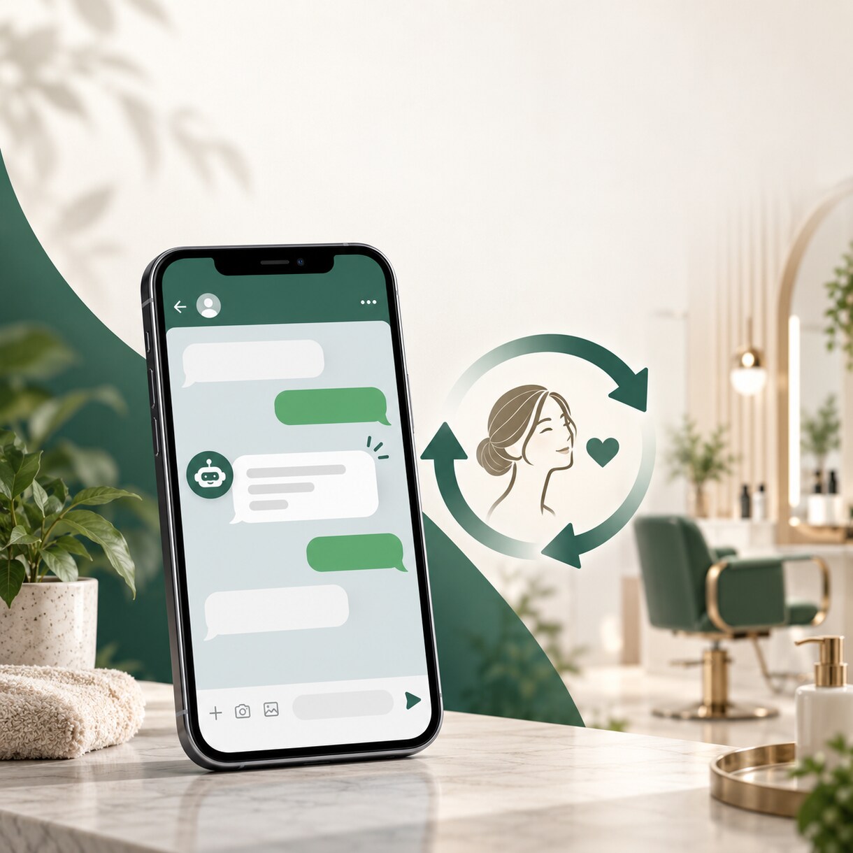 美容室の2回目来店を仕組み化ます 新規は来るのに2回目がない、をLINE自動化で解決します イメージ1