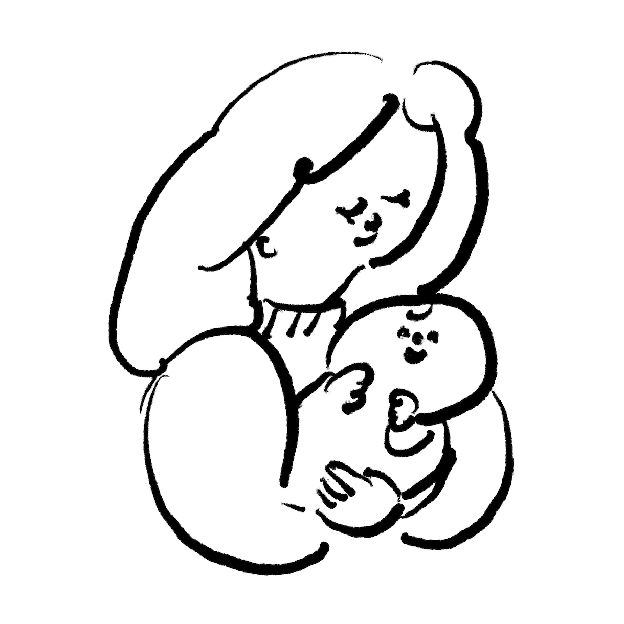ゆるっとした手書き感のあるイラスト描きます SNSアイコンや名刺などにオリジナルイラストを イメージ4