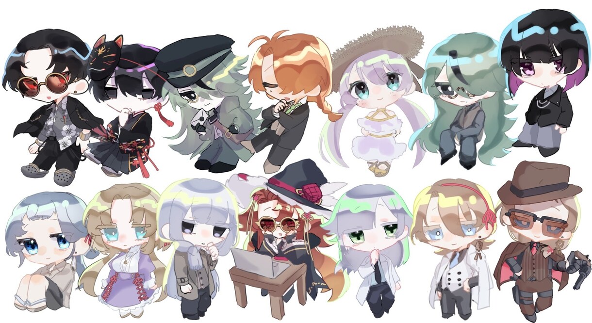 アイコン、一枚絵、立ち絵作成します 安価でクオリティの高いイラストを仕上げます！ イメージ6