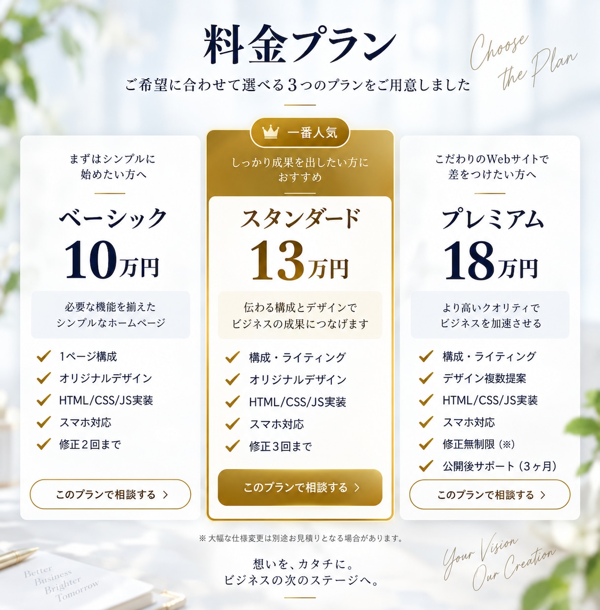 セミナー・講座の申込みが増えるLPを制作します 申込みまでの導線を設計。原稿相談から公開まで対応 イメージ7